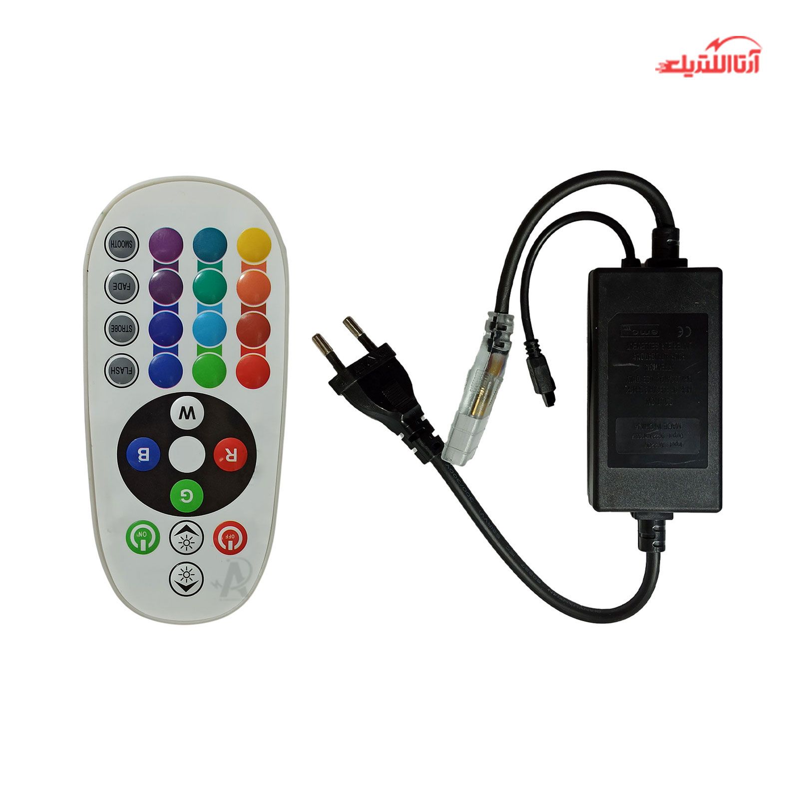 ریموت RGB تخم مرغی ریسه و نور مخفی