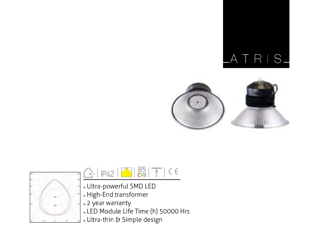 چراغ کارگاهی سری ATRIS قیمت